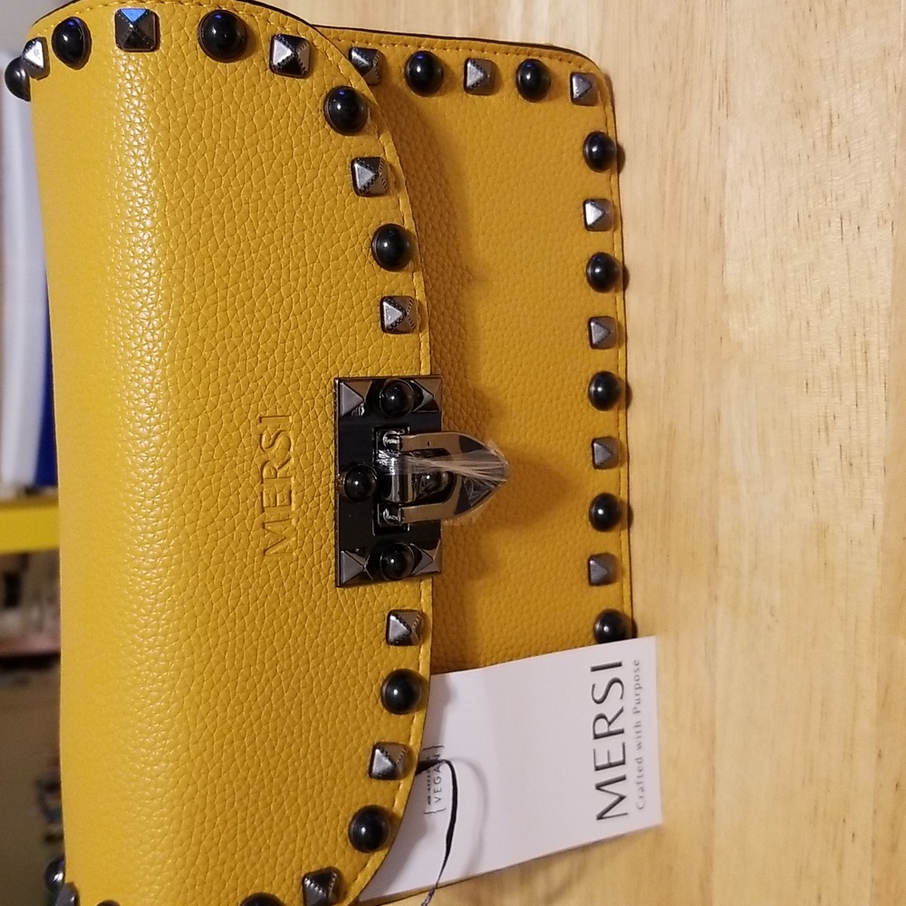 Vegan leather crossbody